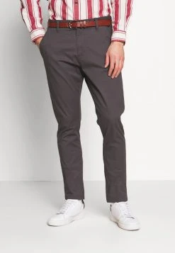 INDICODE JEANS GOVER - Chino - Dark Grey