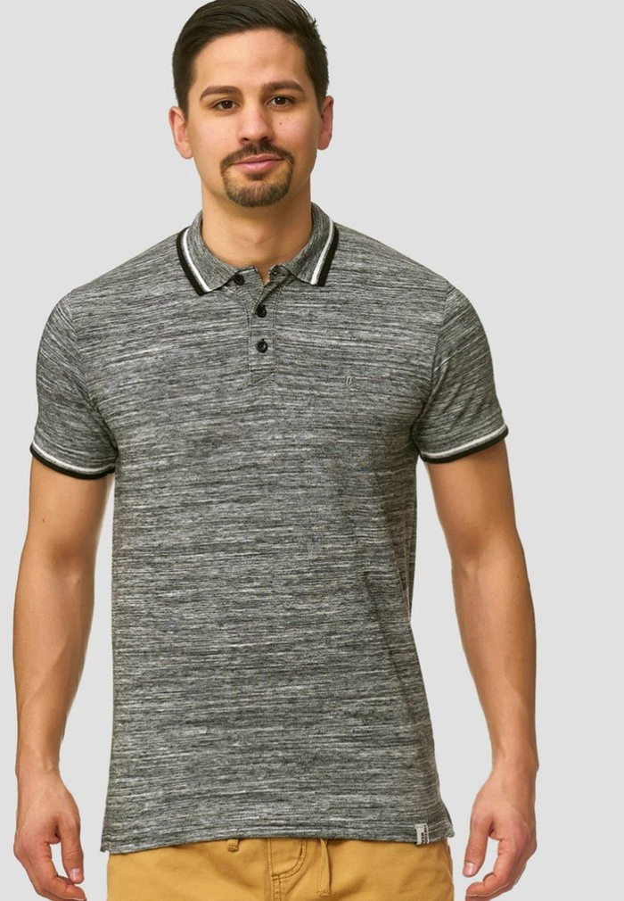 INDICODE JEANS Polo - Black 1 INDICODE JEANS Polo - Black