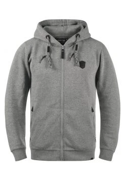 INDICODE JEANS IDBARNHILL - Sweat à Capuche Zippé - Grey Mix -INDICODE Boutique 83f21f03f7bc4d2fbd7fe682966b3ba5