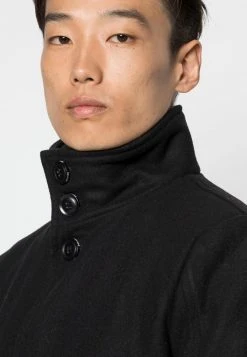 INDICODE JEANS CLARK - Manteau Court - Black -INDICODE Boutique 84509f0a4dfd481da3d12791d19d22eb