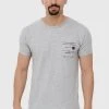 INDICODE JEANS MORAN - T-shirt Imprimé - Lt Grey Mix