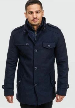 INDICODE JEANS BRANDAN - Manteau Court - Dark Blue