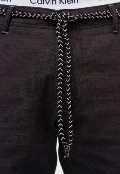 INDICODE JEANS BOOTH - Pantalon Cargo - Black -INDICODE Boutique 85d58a9033714a3caeb3b43ae73b21b7