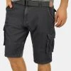 INDICODE JEANS IDCOSTA - Short - Dark Grey