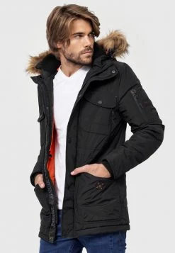 INDICODE JEANS CARPELAN - Veste D'hiver - Black -INDICODE Boutique 862fd6c985234d06bd4b9a84b4121bff