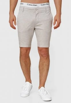 INDICODE JEANS AALBORG - Short - Ecru Mix