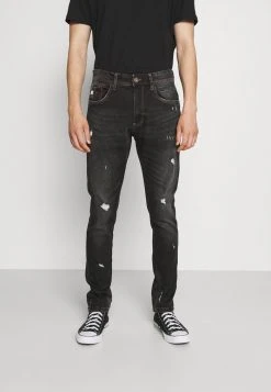 INDICODE JEANS EDWARDS - Jean Slim - Vintage Black
