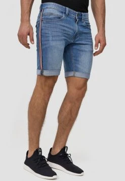 INDICODE JEANS Short En Jean - Blue Wash -INDICODE Boutique 87e163bd6d654d9e8a9a5267f6016619