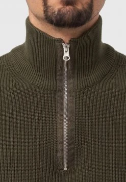 INDICODE JEANS MAYER - Pullover - Army -INDICODE Boutique 893b65cc79f14816b2b3eedb78078e56