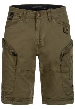 INDICODE JEANS BOSA - Short - Dark Olive -INDICODE Boutique 8965773cf1254a81addfd6dd8a3508dd