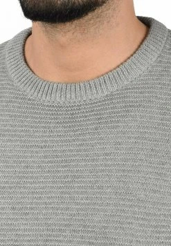 INDICODE JEANS IDRICARDO - Pullover - Light Grey Mix -INDICODE Boutique 898b808355734e44832aba669effb9c0