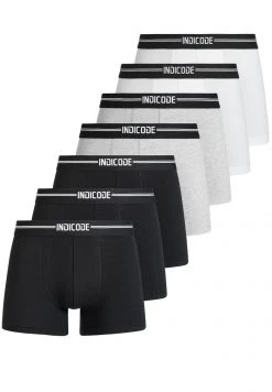 INDICODE JEANS 7 PACK - Shorty - White/grey/black 12 INDICODE JEANS 7 PACK - Shorty - White/grey/black -INDICODE Boutique 89aef41f31e64e6b8985cb0b47d30955