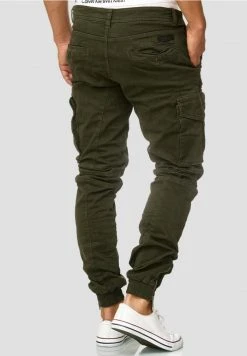 INDICODE JEANS ALEX - Pantalon Cargo - Dark Green 7 INDICODE JEANS ALEX - Pantalon Cargo - Dark Green -INDICODE Boutique 89e8782e10b34f398fdbe9ec385cbbba