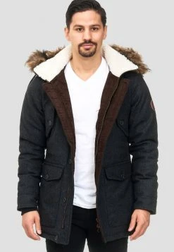 INDICODE JEANS BAYNES - Veste D'hiver - Black