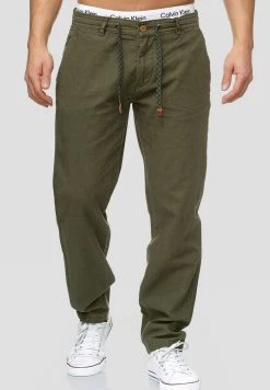 INDICODE JEANS BOULWARE - Pantalon Classique - Army -INDICODE Boutique 8a10806d332f4675867ee45680c2051e
