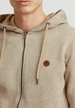 INDICODE JEANS IDARKELL - Sweat à Capuche Zippé - Cornstalk -INDICODE Boutique 8aa945ab3f1e4a8eb83e1e20d9082746