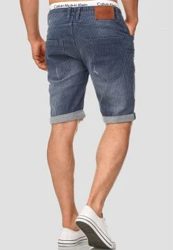 INDICODE JEANS CUBA CADEN - Short En Jean - Indigo Blue -INDICODE Boutique 8b8337db2a9b4ef5a889b805991d616f