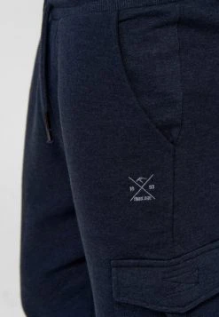 INDICODE JEANS BENDNER - Pantalon Cargo - Navy Mix -INDICODE Boutique 8cc625965672468783ca517e67427afc