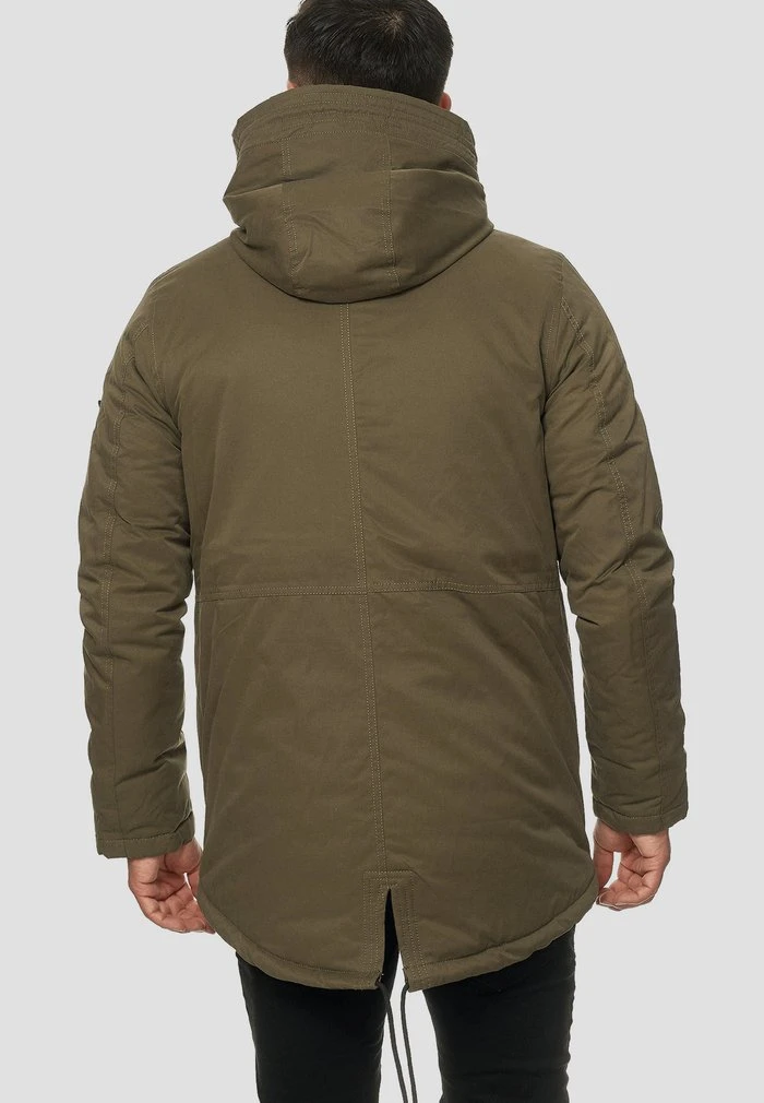 INDICODE JEANS Parka - Dark Green 3 INDICODE JEANS Parka - Dark Green â Image 3