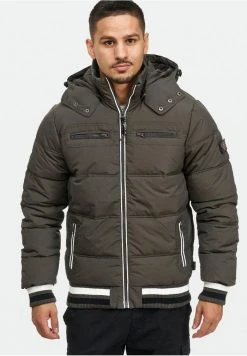 INDICODE JEANS MARLON - Veste D'hiver - Grey