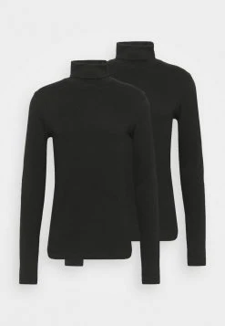 INDICODE JEANS ACOSTEEN ROLLI 2 PACK - T-shirt à Manches Longues - Black -INDICODE Boutique 8d7b9a9302674724ade8eedb364a6c68