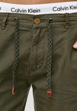 INDICODE JEANS BOULWARE - Pantalon Classique - Army -INDICODE Boutique 8e6c068ecda2401795ba5b417aa22d2d