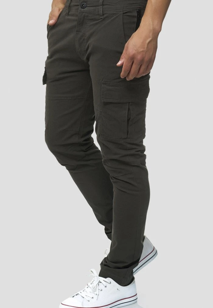 INDICODE JEANS Pantalon Cargo - Anthracite 4 INDICODE JEANS Pantalon Cargo - Anthracite â Image 4