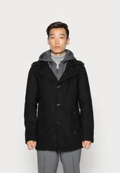 INDICODE JEANS ADAIR - Manteau Court - Black