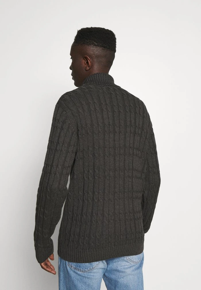 INDICODE JEANS KENNEDY - Pullover - Charcoal Mix 3 INDICODE JEANS KENNEDY - Pullover - Charcoal Mix – Image 3