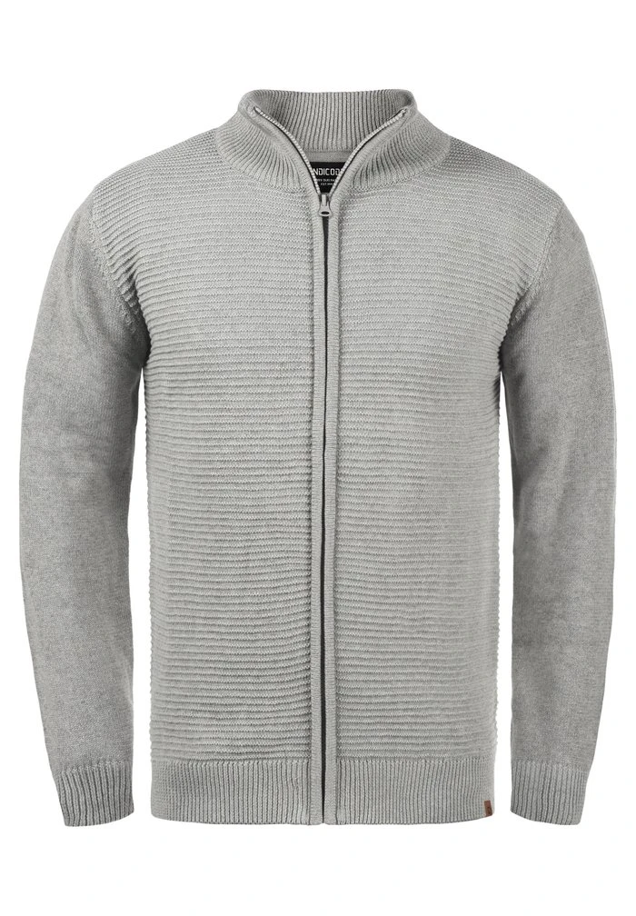 INDICODE JEANS RICKERT - Gilet - Light Grey Mix 5 INDICODE JEANS RICKERT - Gilet - Light Grey Mix – Image 5