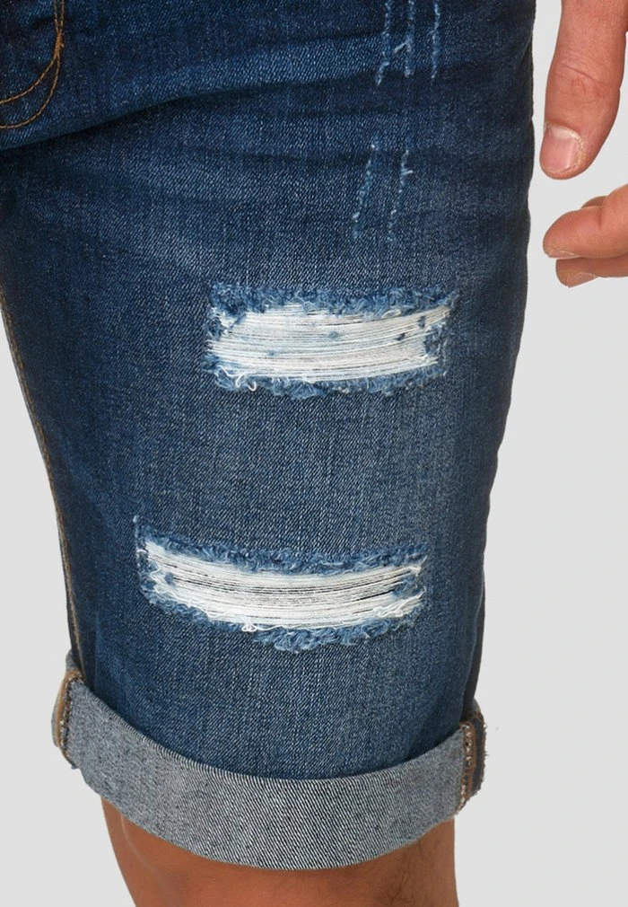 INDICODE JEANS CUBA CADEN - Short En Jean - Dark Blue 4 INDICODE JEANS CUBA CADEN - Short En Jean - Dark Blue – Image 4