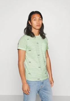 INDICODE JEANS ECKLEY - T-shirt Imprimé - Pastel Green