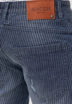 INDICODE JEANS CUBA CADEN - Short En Jean - Indigo Blue -INDICODE Boutique 90a9aed06ba24fcea3619e6cd7902dbf