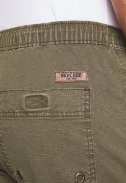 INDICODE JEANS THISTED - Short - Dark Green -INDICODE Boutique 90ab89b4b4144f7ebd2317e741399e86