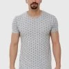 INDICODE JEANS T-shirt Imprimé - Lt Grey Mix