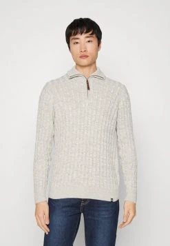INDICODE JEANS RUFUS - Pullover - White Asparagus