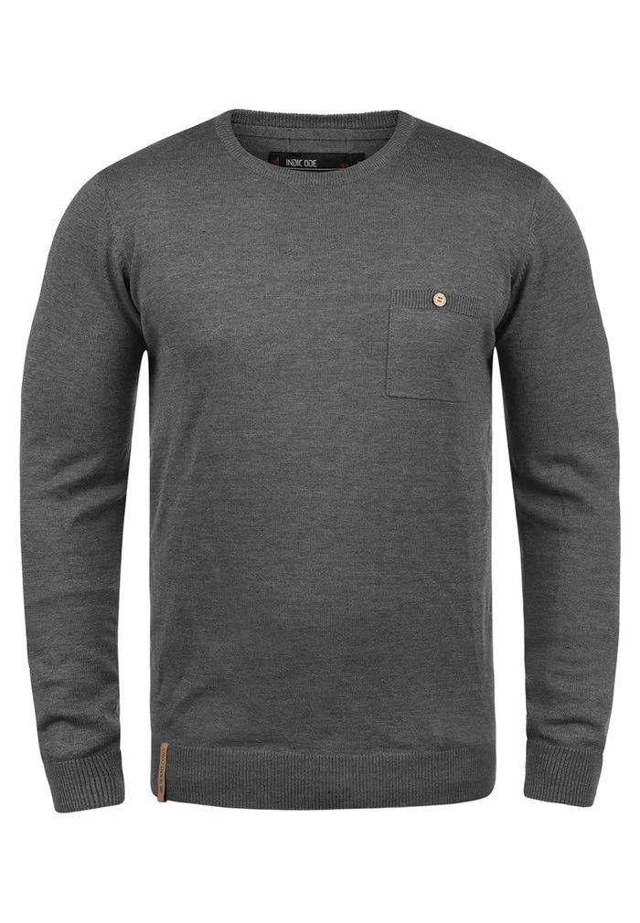 INDICODE JEANS IDDEMARCUS - Pullover - Grey Mix 4 INDICODE JEANS IDDEMARCUS - Pullover - Grey Mix – Image 4