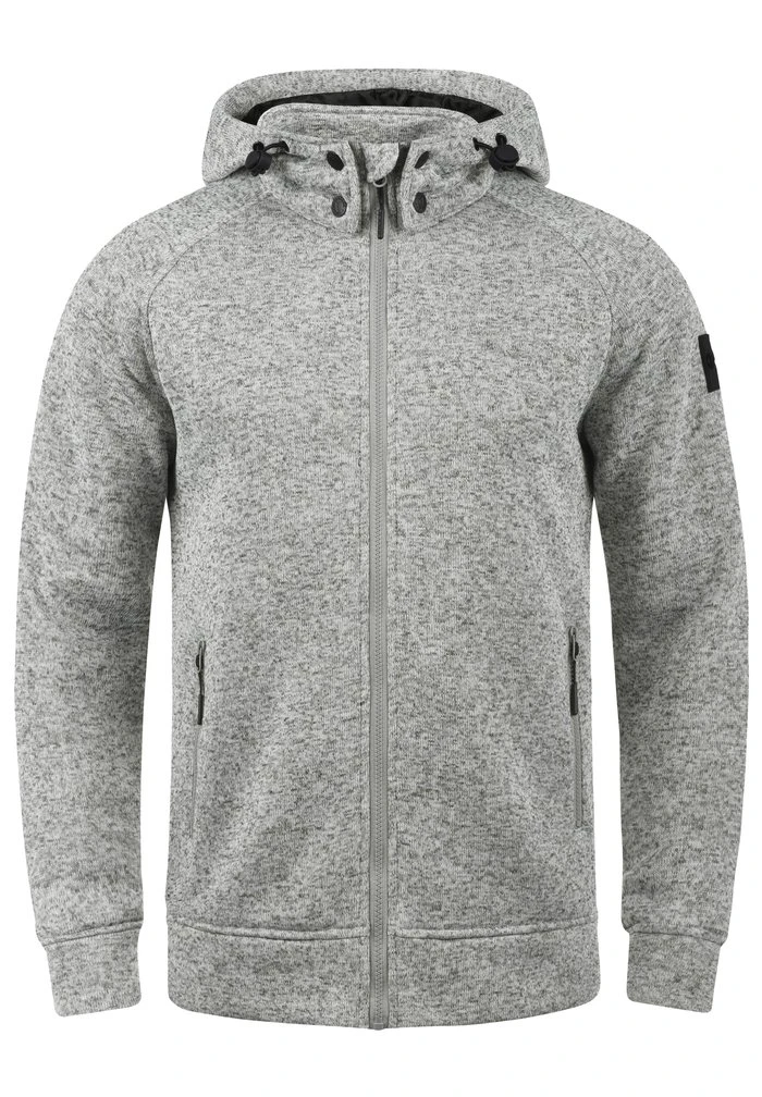 INDICODE JEANS IDCHILLINGWORTH - Sweat à Capuche Zippé - Light Gray 5 INDICODE JEANS IDCHILLINGWORTH - Sweat à Capuche Zippé - Light Gray â Image 5
