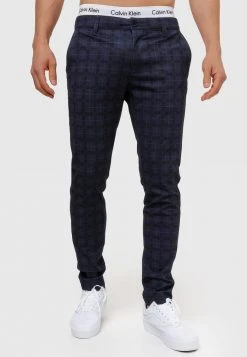 INDICODE JEANS Chino - Navy Check 12 INDICODE JEANS Chino - Navy Check -INDICODE Boutique 930b500e218d44b5b42045c84087bf38