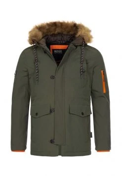 INDICODE JEANS LEICESTER - Veste D'hiver - Dark Green -INDICODE Boutique 9370b805d3f74fa9b9d71dfec0e03545