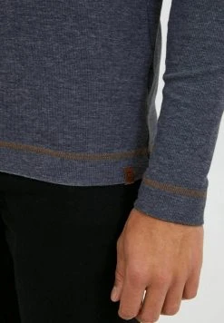 INDICODE JEANS IDAMBROSIUS - T-shirt à Manches Longues - Navy Mix -INDICODE Boutique 93ab707599bd4b81b562ea6d44e59b3e