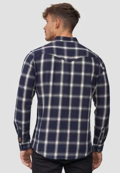 INDICODE JEANS ALTIN - Chemise - Navy -INDICODE Boutique 9462bd0b015b405abbfa38eda2568018