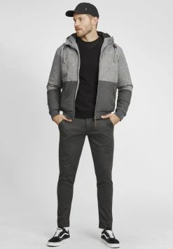 INDICODE JEANS IDHANNIBAL - Veste D'hiver - Light Grey Mix
