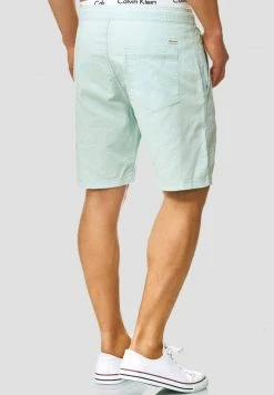 INDICODE JEANS REGULAR FIT - Short - Turquoise -INDICODE Boutique 948aad6d3f6247038df8faccb8c739c8