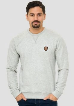 INDICODE JEANS BEECHEN - Sweatshirt - Grey