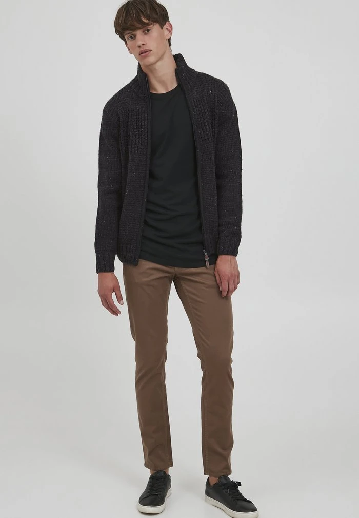 INDICODE JEANS IDBERGEN - Gilet - Charcoal Mix 2 INDICODE JEANS IDBERGEN - Gilet - Charcoal Mix – Image 2