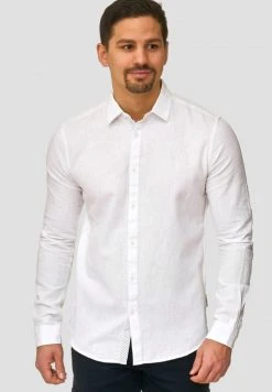 INDICODE JEANS Chemise - White -INDICODE Boutique 97e61f58c24943e98c2635dd8e421342