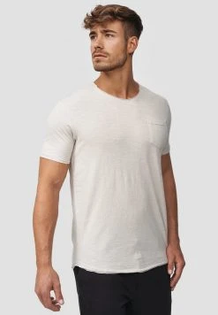 INDICODE JEANS WILBUR - T-shirt Imprimé - Mottled Beige -INDICODE Boutique 9853b97c9c8548788222903e333db877