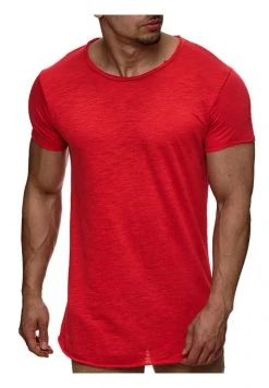 INDICODE JEANS WILBUR - T-shirt Imprimé - Rot -INDICODE Boutique 98624f961e03445a9b6c0a4da00b2856