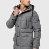 INDICODE JEANS TUSCON - Veste D'hiver - Grey Mix